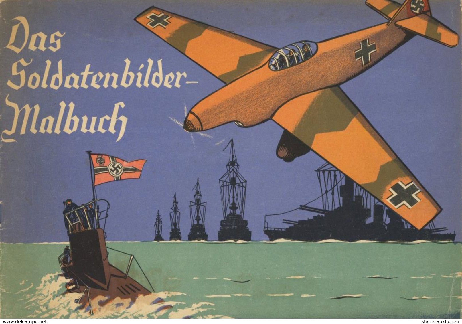 Buch WK II Das Soldaten Malbuch Ausgemalt II - Guerre 1939-45
