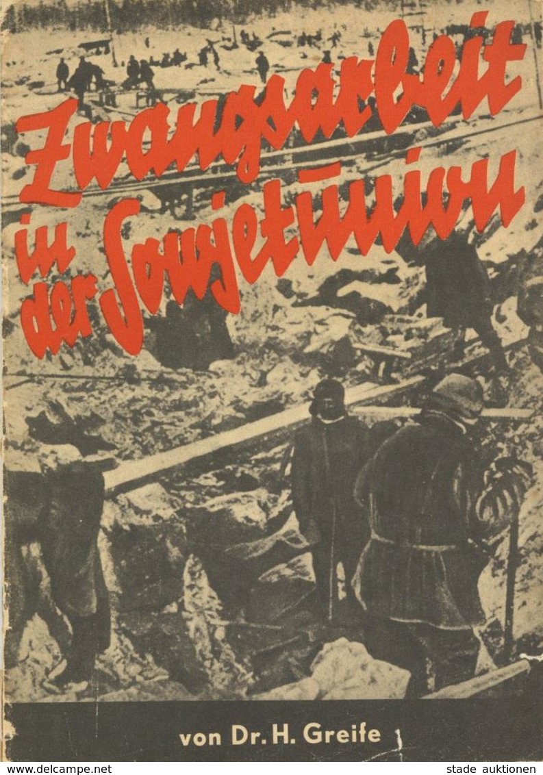 Buch WK II Judaika Zwangsarbeit In Der Sowjetunion Greife, Hermann Dr. 1936 Nibelungen Verlag 47 Seiten Mit 26 Original- - Weltkrieg 1939-45