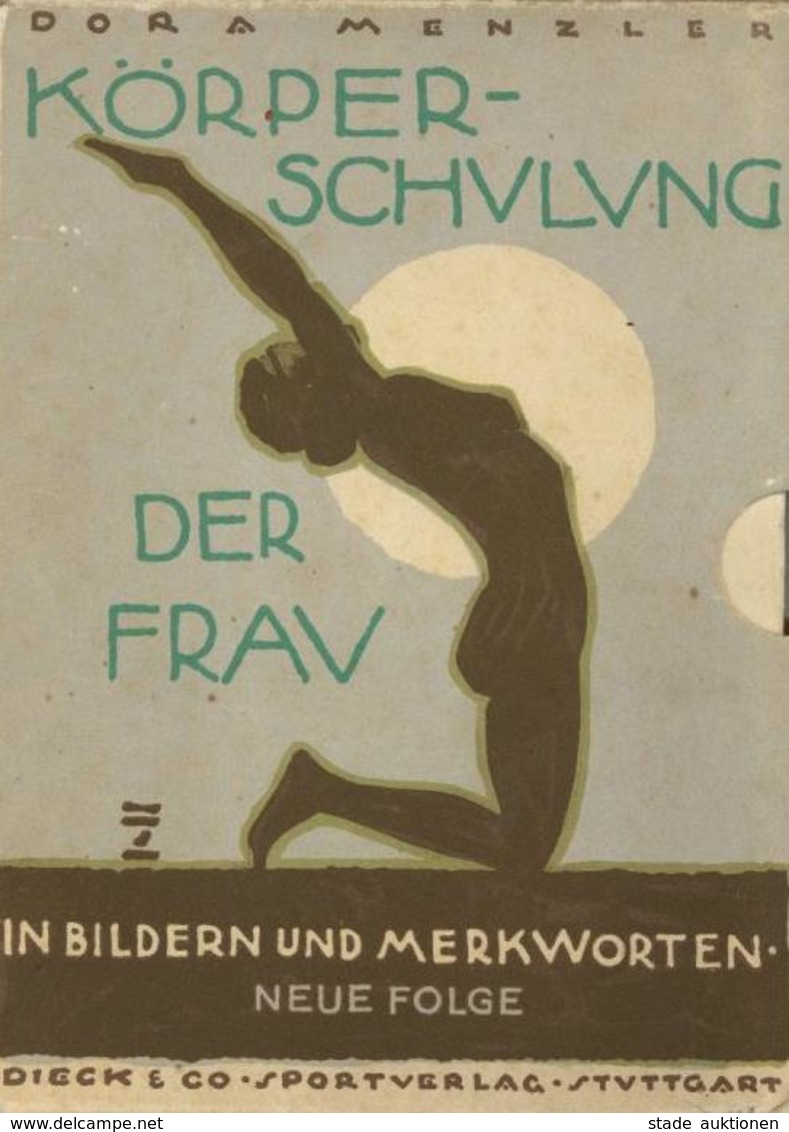 Buch WK II Körperschulung Der Frau Menzler, Dora 4 Hefte In Mappe Verlag Dieck & Co. Viel Abbildungen Titel Sign. Hohlwe - Guerre 1939-45