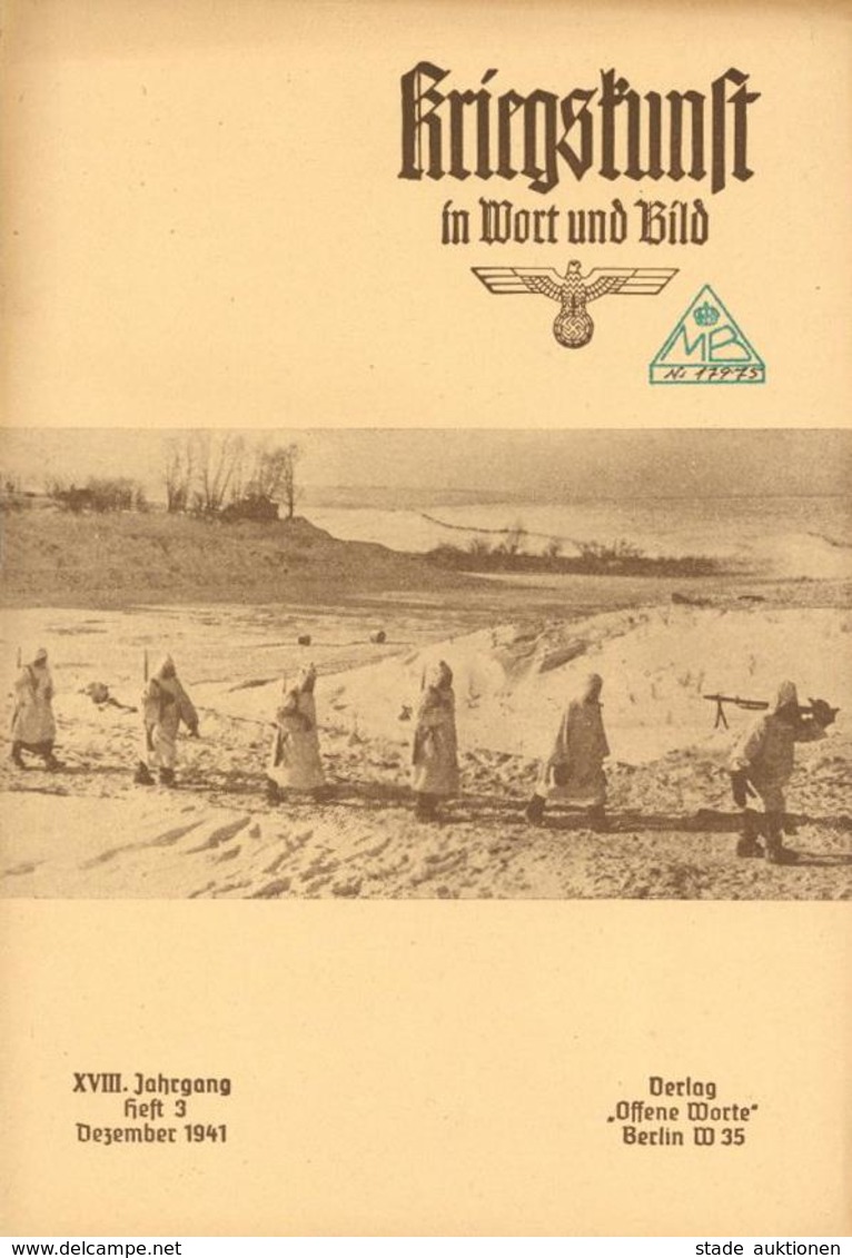 Buch WK II Kriegskunst In Wort Und Bild Hrsg. Oberkommando Des Heeres 9 Hefte1941 Kompl. Verlag Offene Worte Viele Abbil - Weltkrieg 1939-45