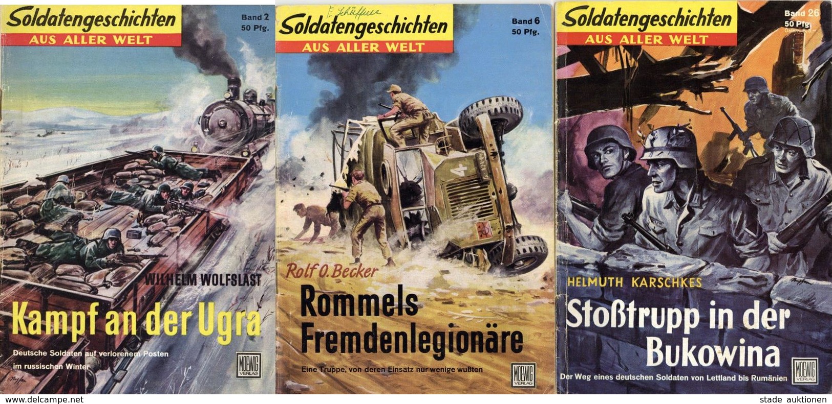 Buch WK II Soldatengeschichten Aus Aller Welt Lot Mit 14 Heften Davon 2 Mehrfach Verlag Arthur Moewig Viele Abbildungen  - Weltkrieg 1939-45