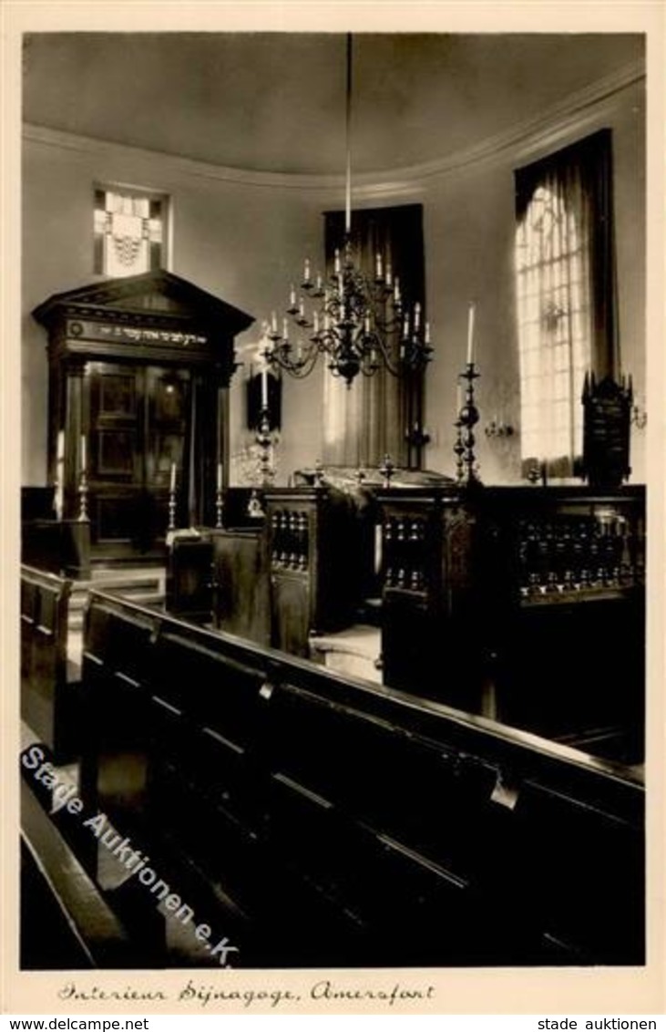 Synagoge Amersfoort (3811) Niederlande Innenansicht Foto AK I-II Synagogue - Jewish