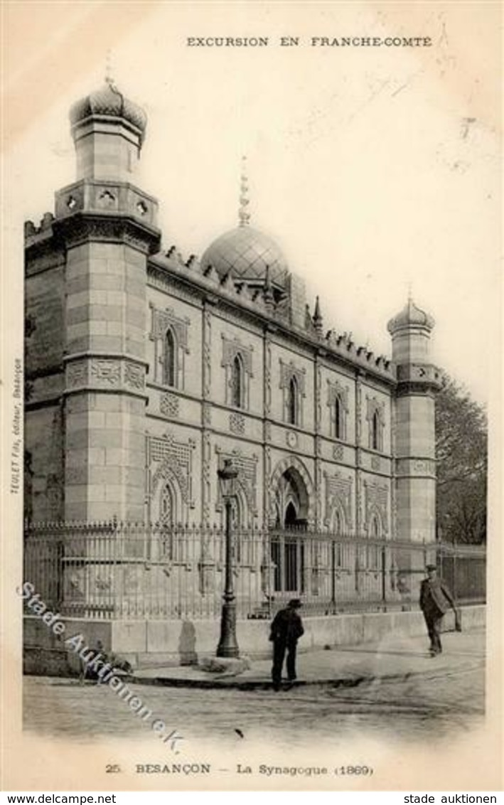 Synagoge Besancon (25000) Frankreich 1903 I-II Synagogue - Judaika