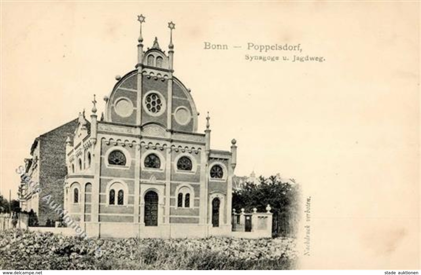 Synagoge BONN-POPPELSDORF - Synagoge I Synagogue - Judaika