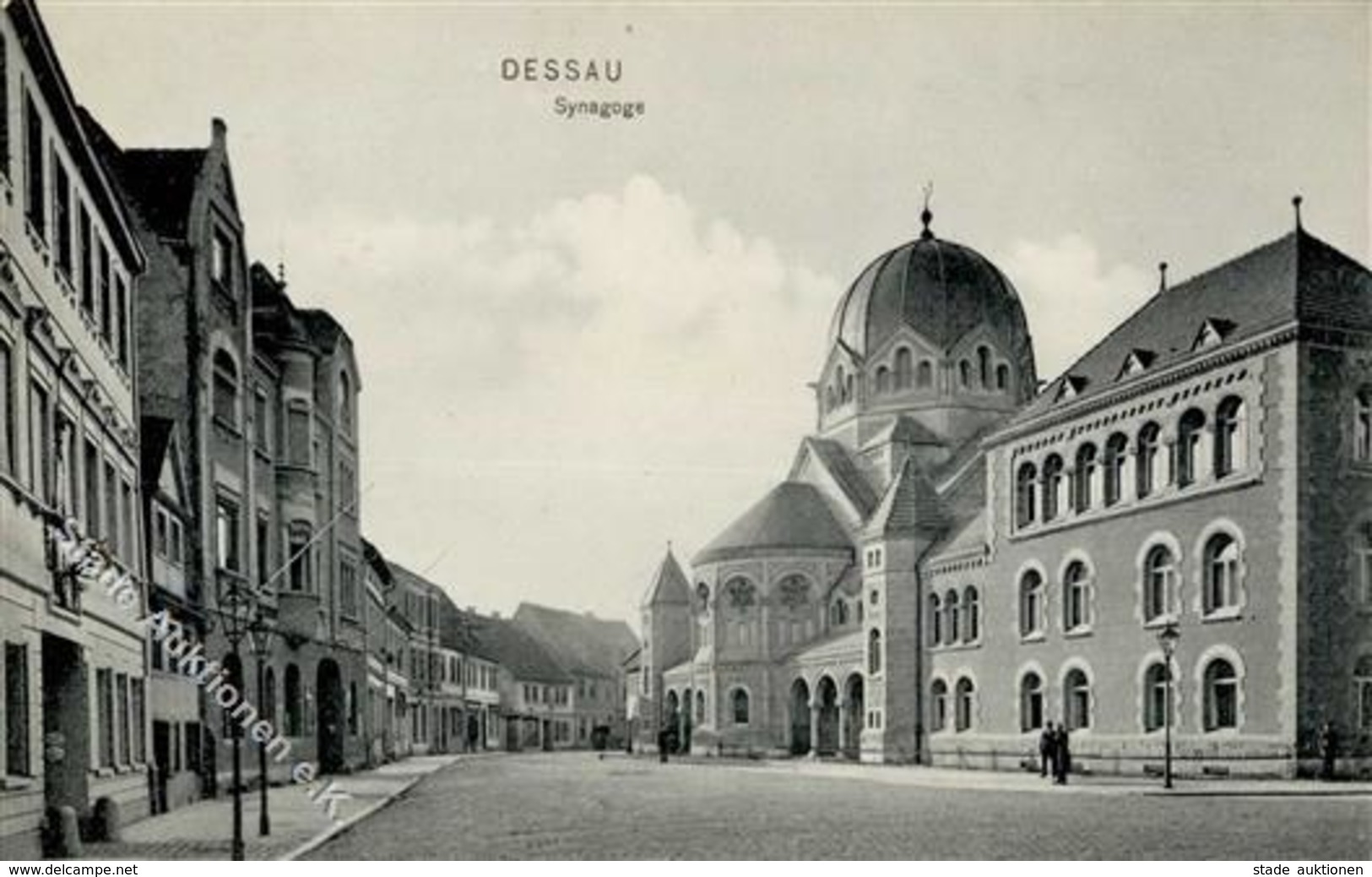 Synagoge Dessau (O4500) I-II Synagogue - Judaika