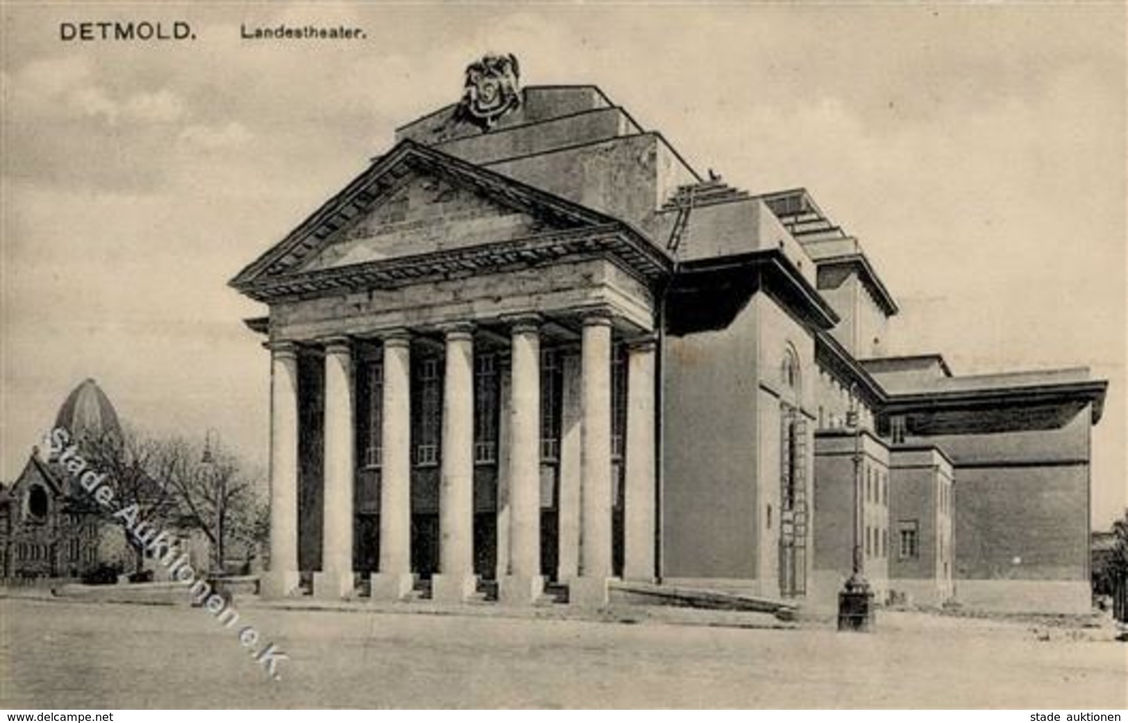 Synagoge Detmold (4930) I-II Synagogue - Judaika