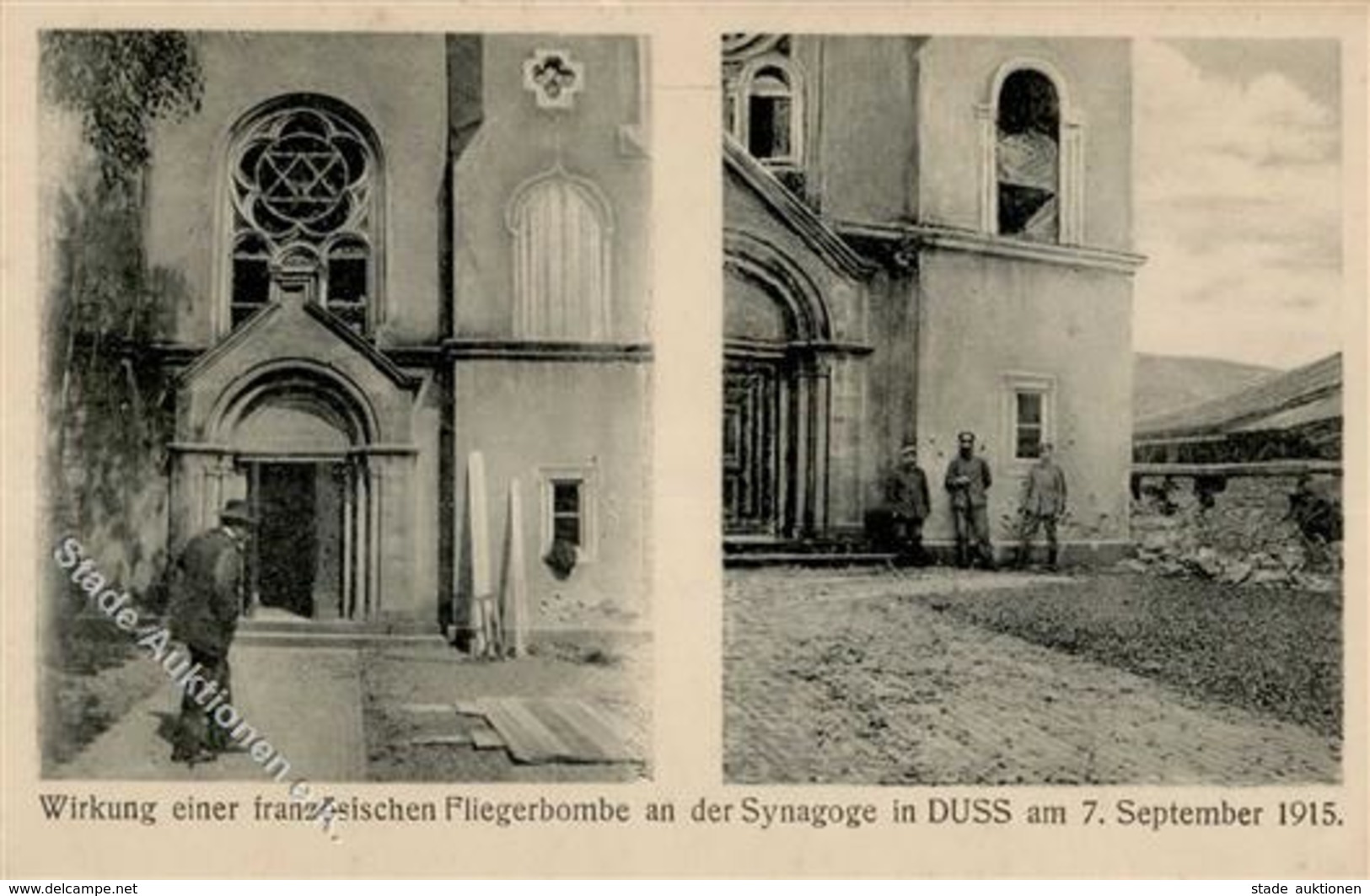 Synagoge Dieuze (57260) Frankreich I-II Synagogue - Judaísmo