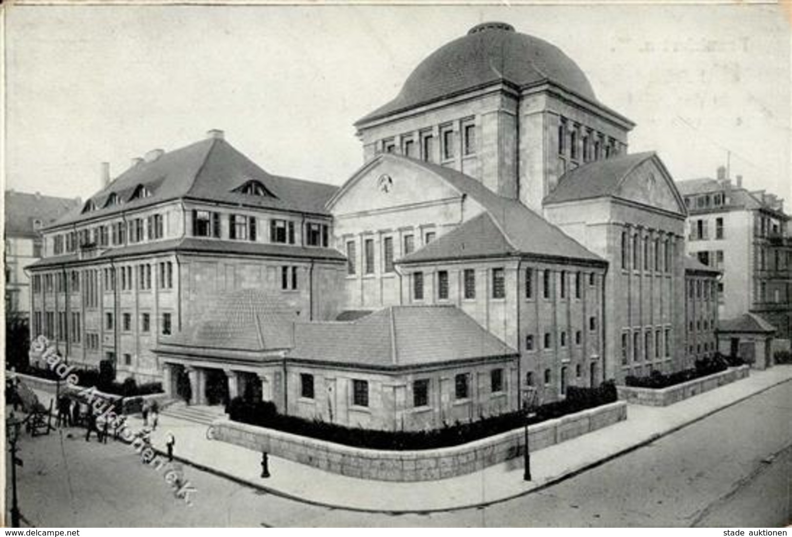 Synagoge FRANKFURT/Main - Neue Synagoge In Der Königsteinstrasse I-II Eingeweiht 28.9.1910 Synagogue - Judaika