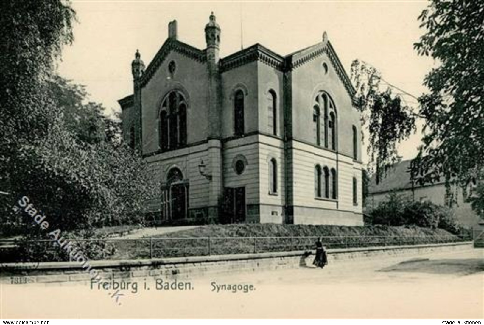 Synagoge FREIBURG,Baden - I Synagogue - Judaika