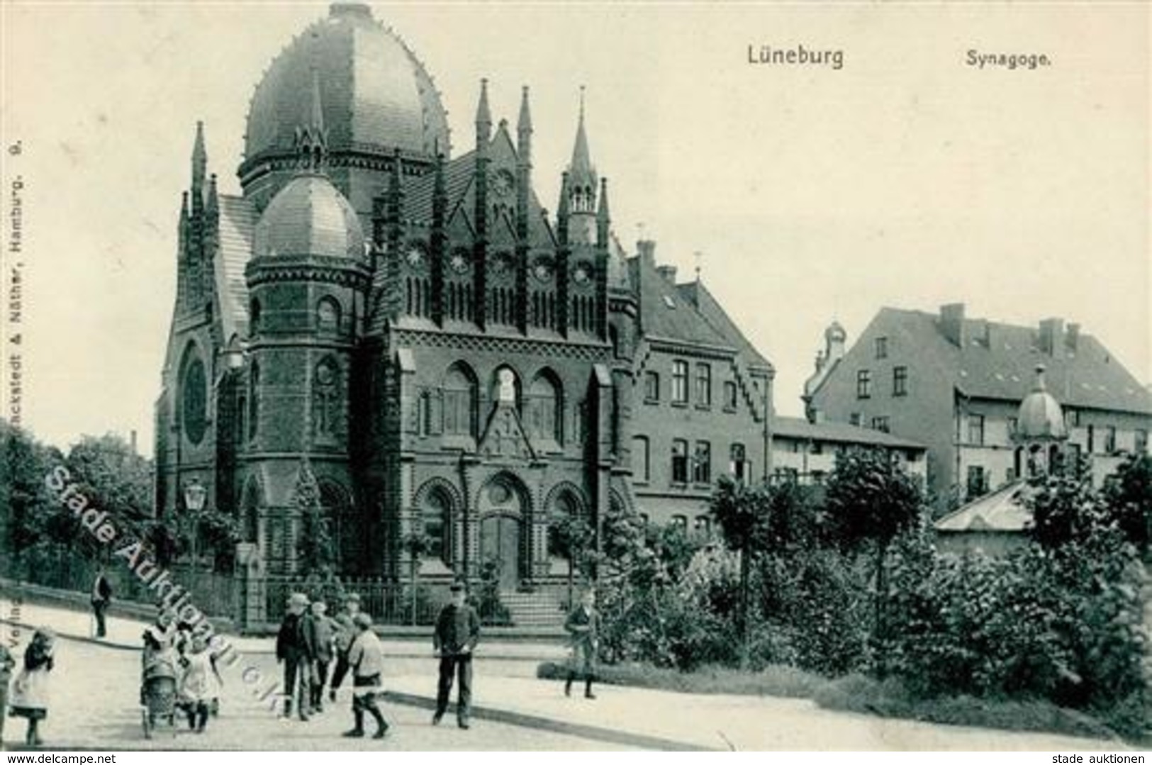 Synagoge Lüneburg (2120) 1903 I-II Synagogue - Judaika