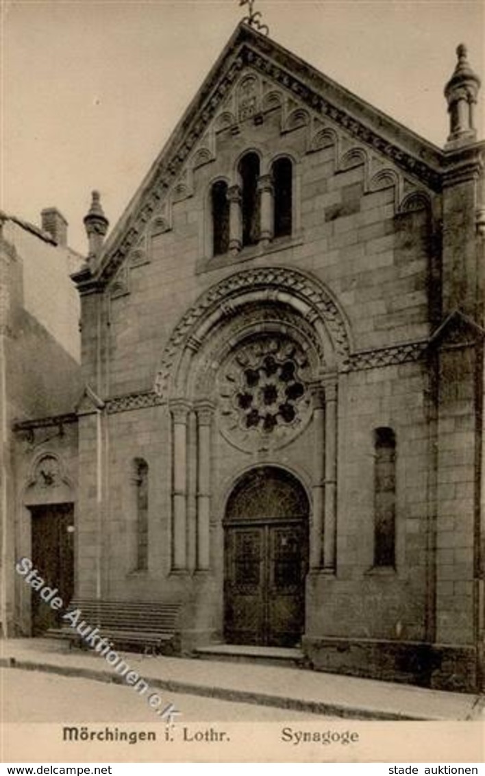 Synagoge Morhange (57340) Frankreich 1917 I-II Synagogue - Judaika