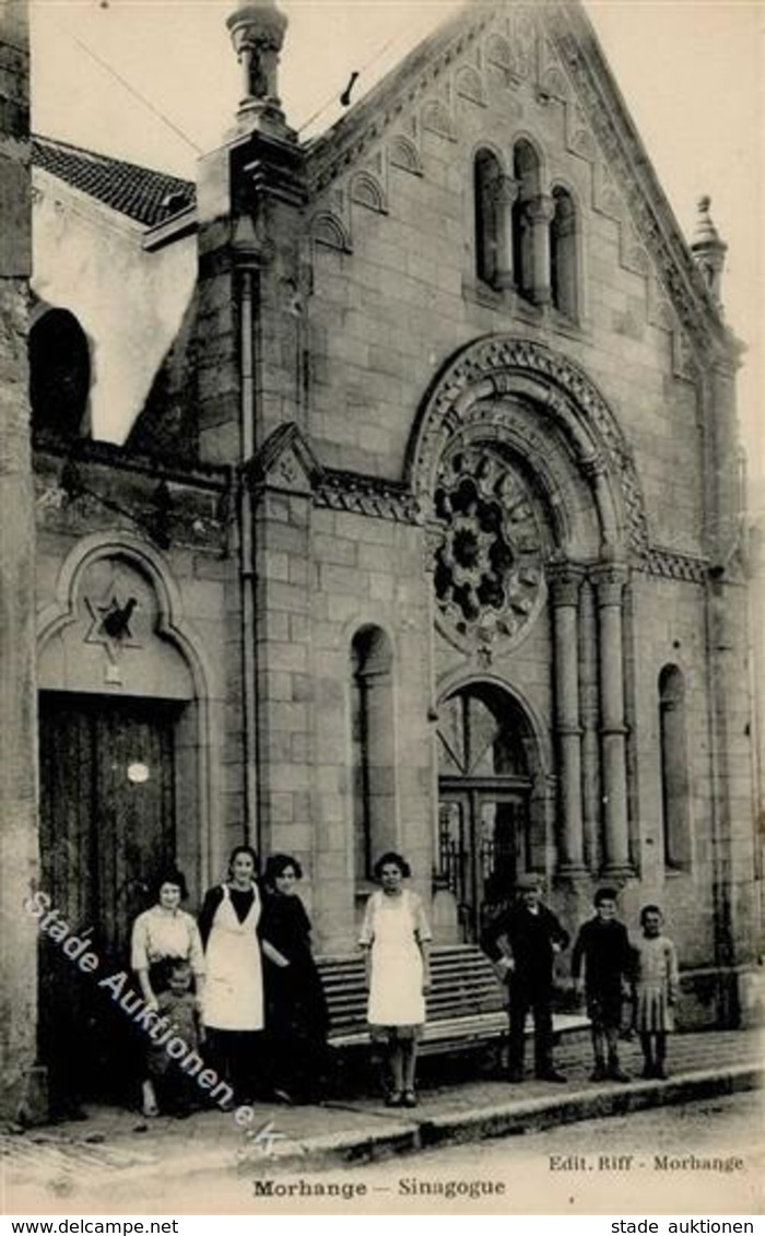 Synagoge Morhange (57340) Frankreich I-II Synagogue - Judaika