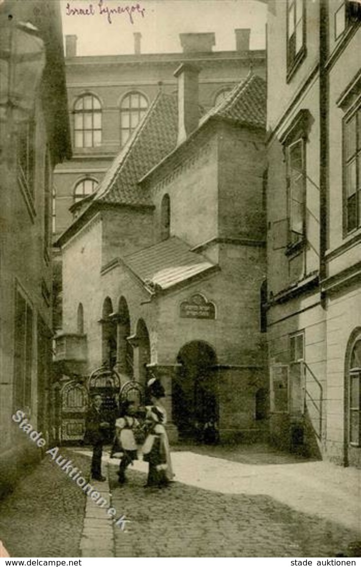 Synagoge Prag  Tschechien 1911 I-II Synagogue - Judaika