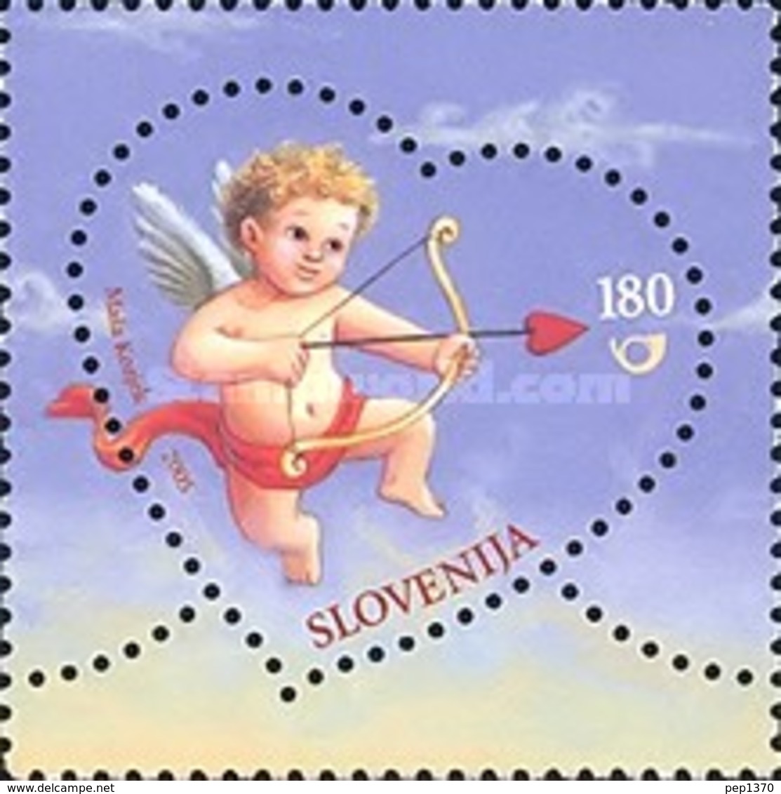 ESLOVENIA 2005 - SLOVENIE - SAN VALENTIN - AMOR - LOVE - AMOUR - YVERT Nº 459** - Eslovenia