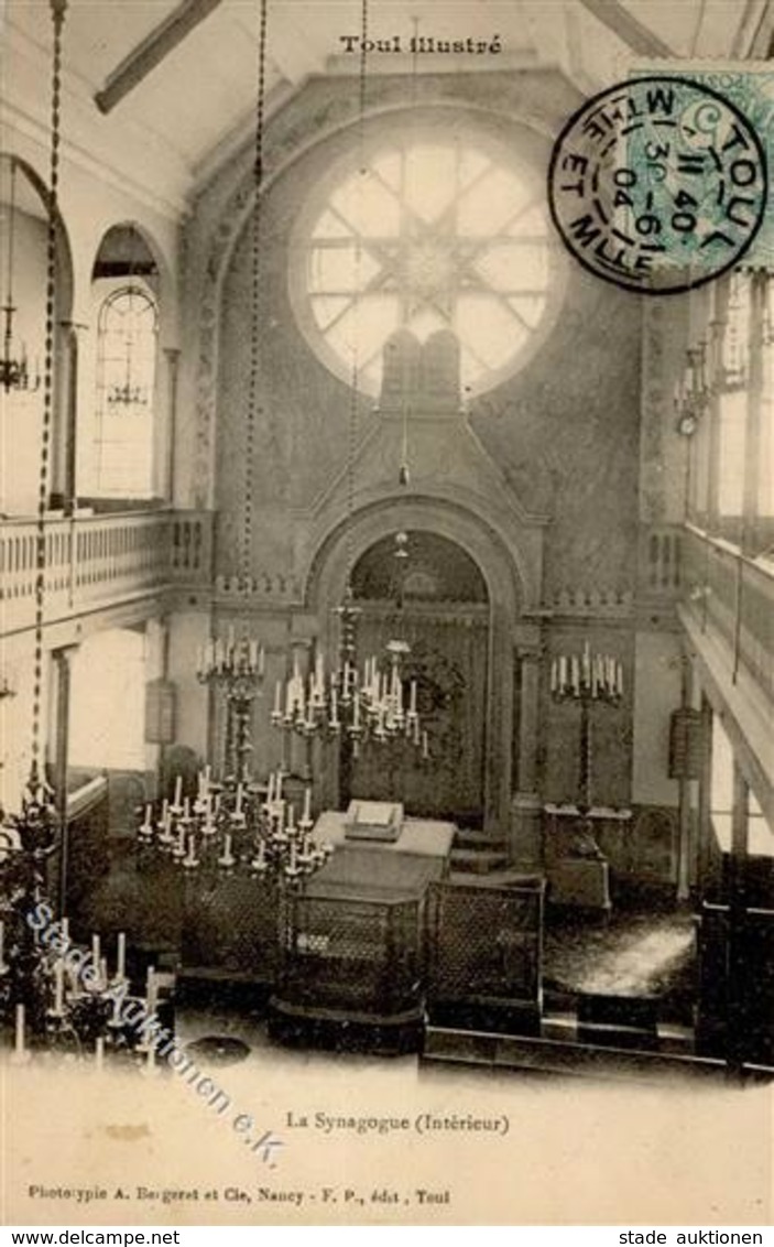 Synagoge TOUL,Frankreich - Inneres Der Synagoge I Synagogue - Judaika