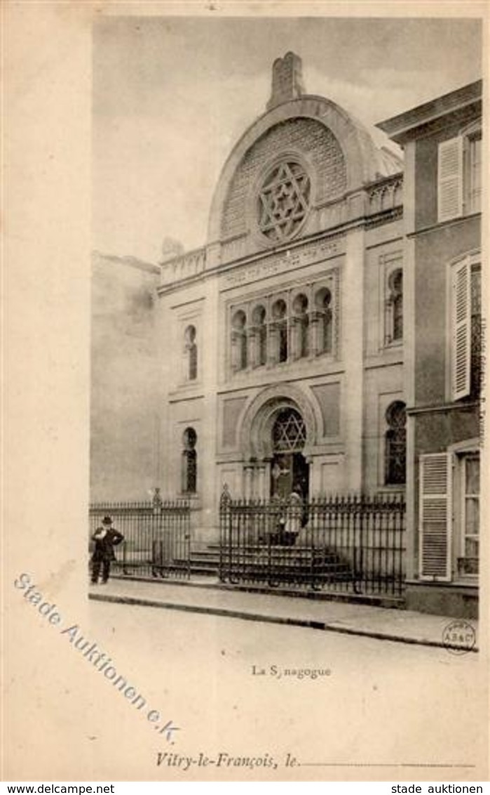 Synagoge Vitry-le-Francois (51300) Frankreich I-II Synagogue - Judaísmo