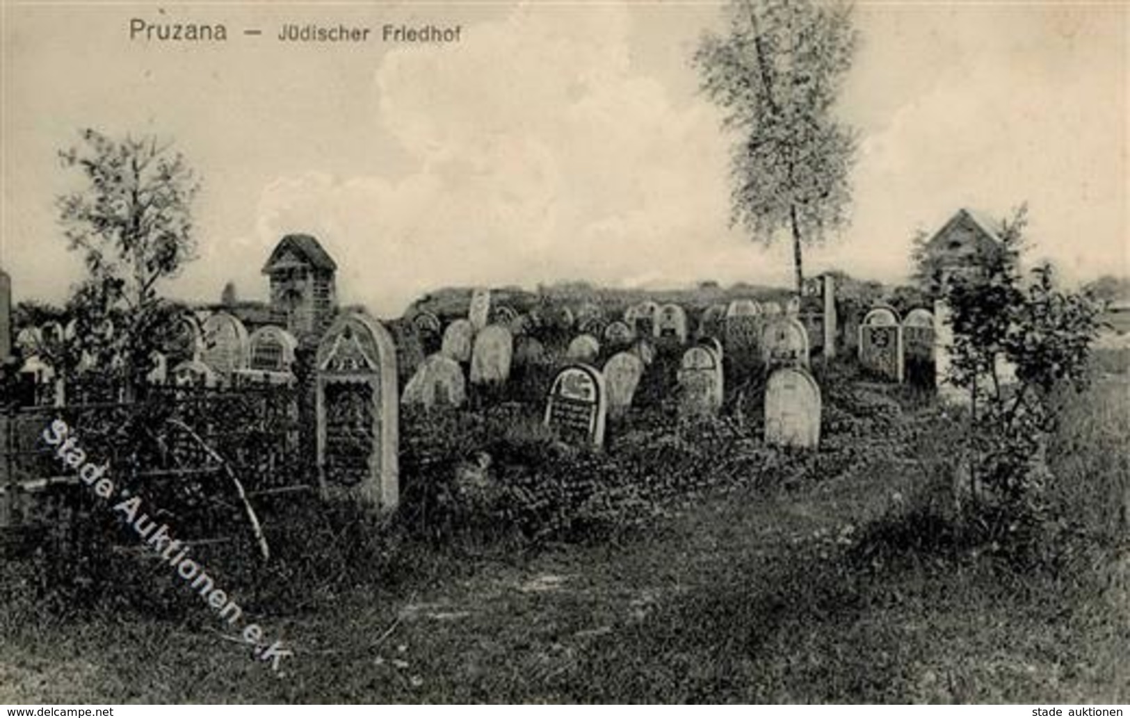Judaika - PRUZANA - Jüdischer Friedhof I Judaisme - Jewish