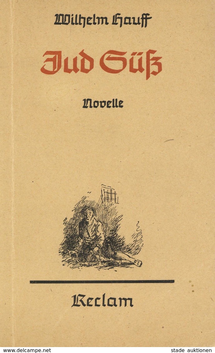 Judaika Heft - JUD SÜSS - Kleine 96seitige Novelle I-II 1942 Judaisme - Judaika