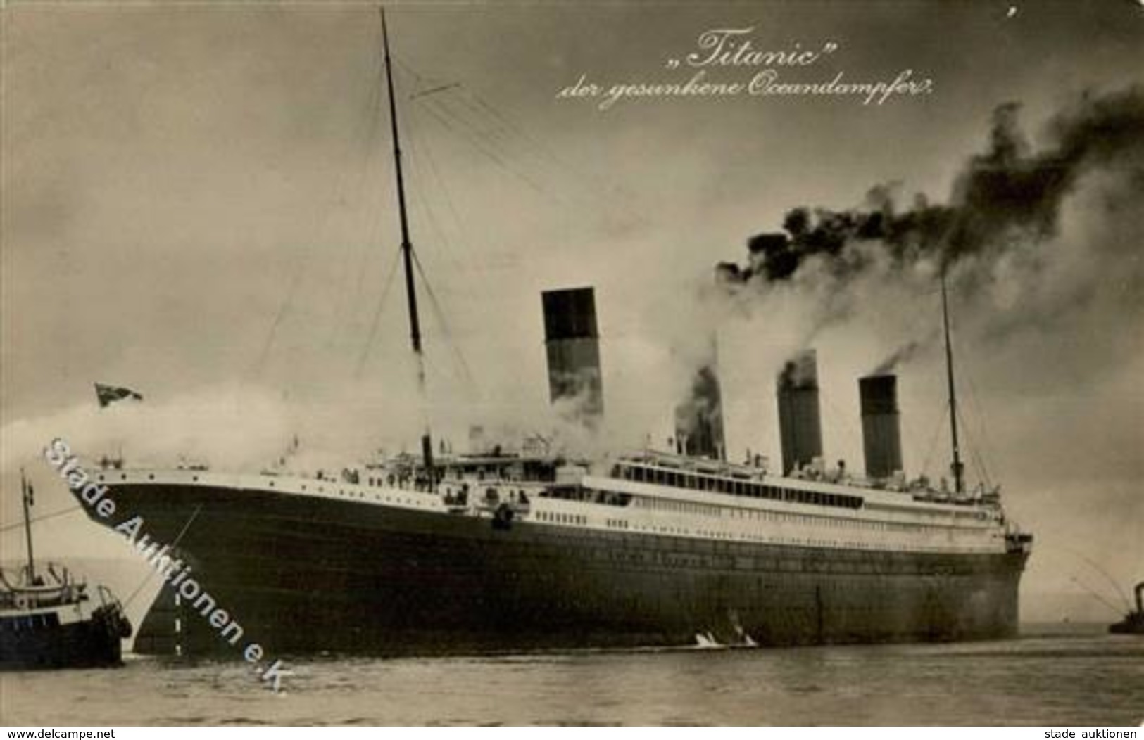 Dampfer Titanic   Foto AK 1912 I-II - Paquebote