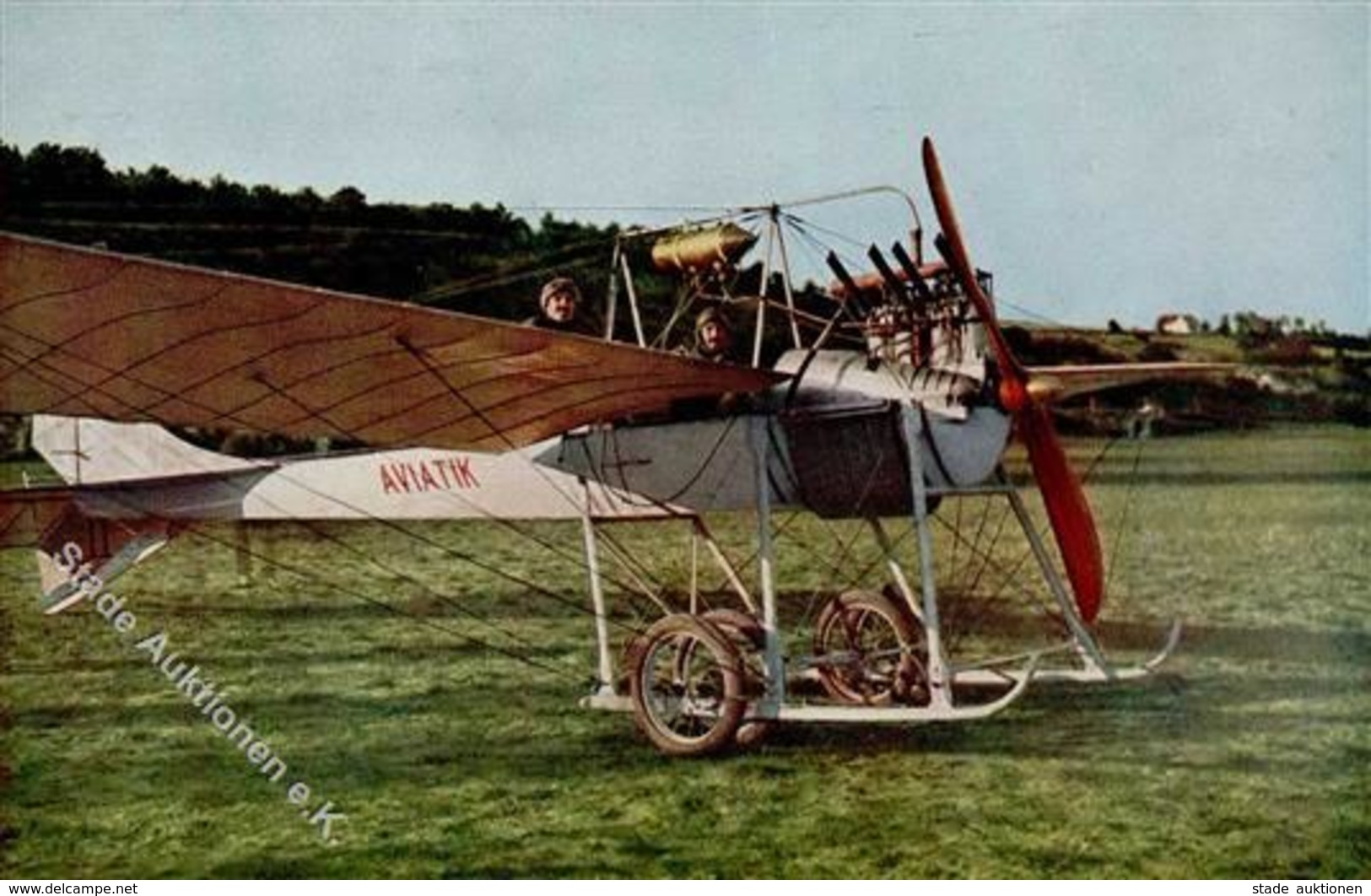 Flugzeug Vor 1945 Aviatik 1912 I-II Aviation - Sonstige & Ohne Zuordnung