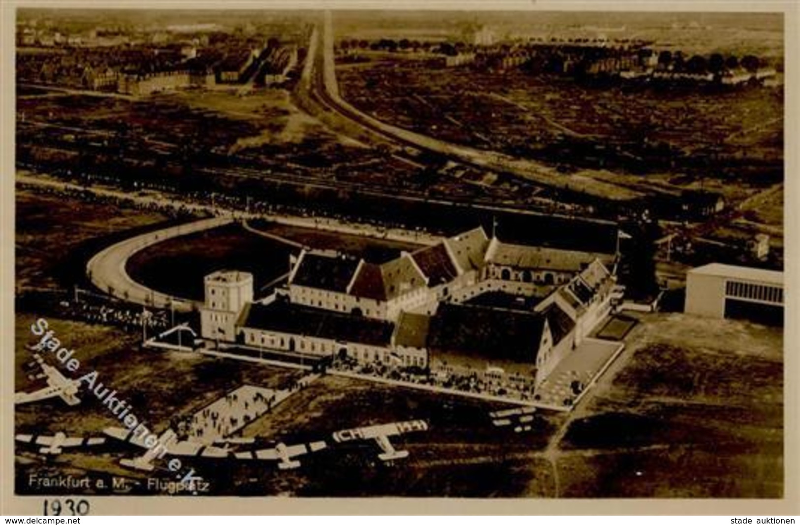 Flughafen Flugplatz Rebstock Ca. 1930 Foto AK I-II - Autres & Non Classés