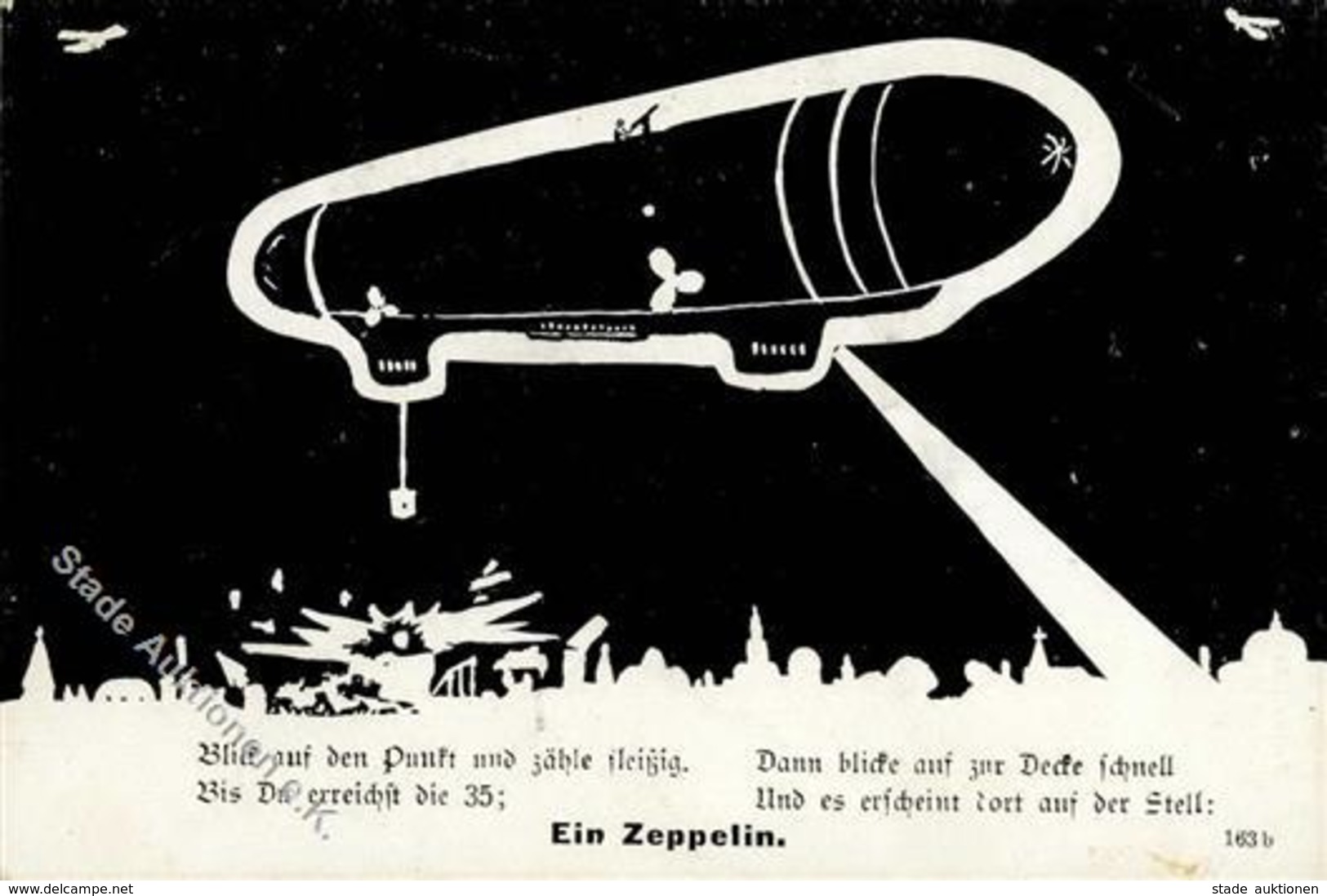 Zeppelin 1915 I-II Dirigeable - Zeppeline