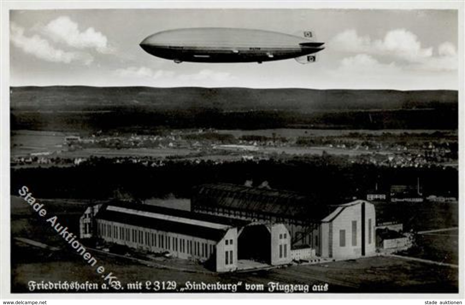 Zeppelin Friedrichshafen (8610) LZ 129 Hindenburg  Foto AK I-II Dirigeable - Airships