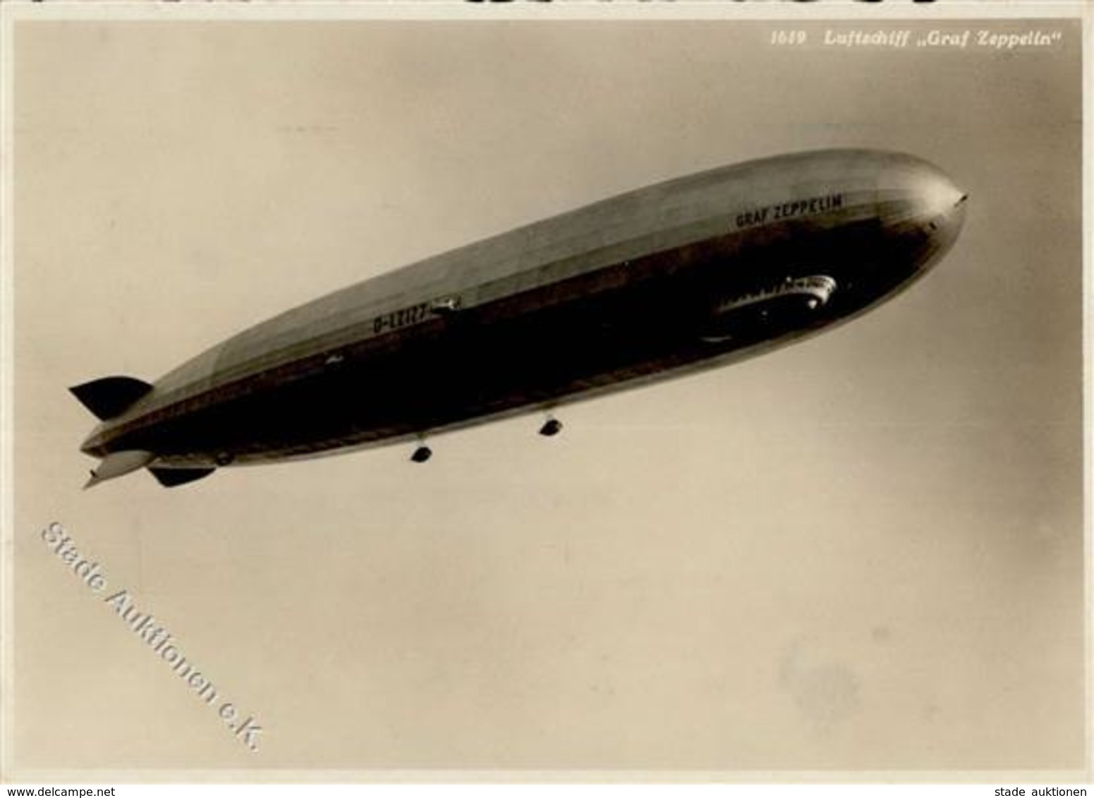 Zeppelin LZ 127 Graf Zeppelin Foto-Karte I-II Dirigeable - Zeppeline