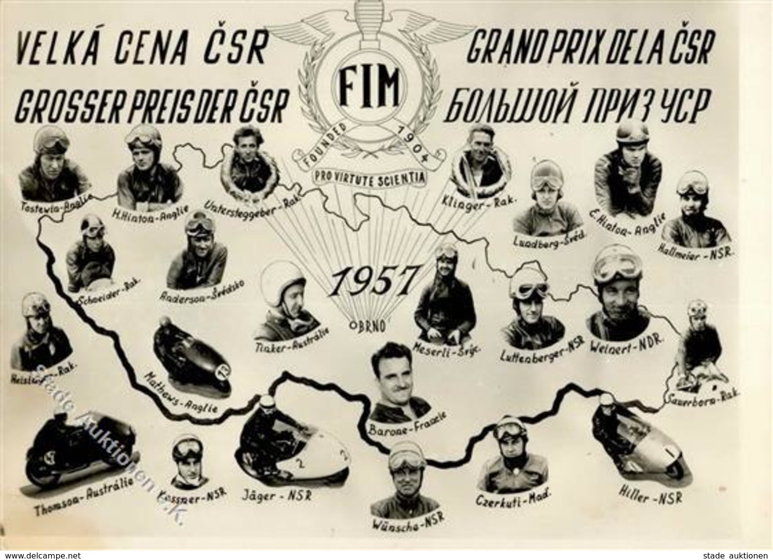 Motorsport Grosser Preis Der CSR I-II - Motorräder