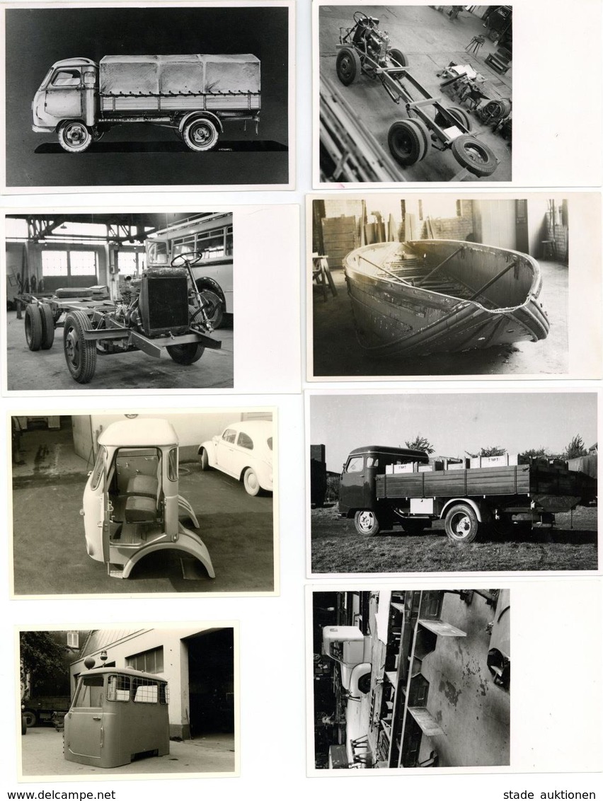 Auto Bückeburg (3062) Fahrzeugbau Hermann Hermening Lot Mit 10 Fotos Div. Formate I-II - Sonstige & Ohne Zuordnung