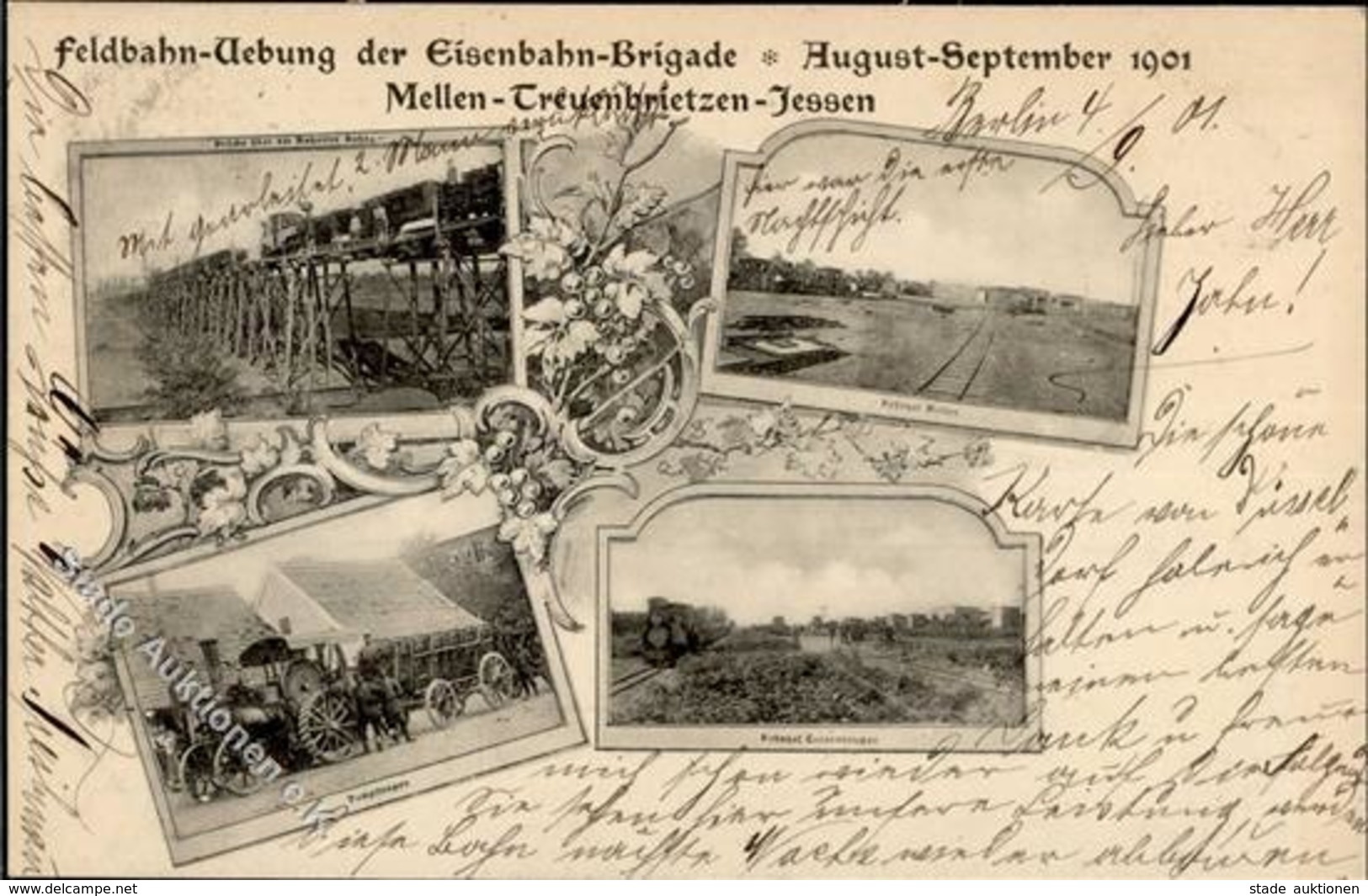 Kleinbahn Eisenbahnbrigade 1901 I-II - Eisenbahnen
