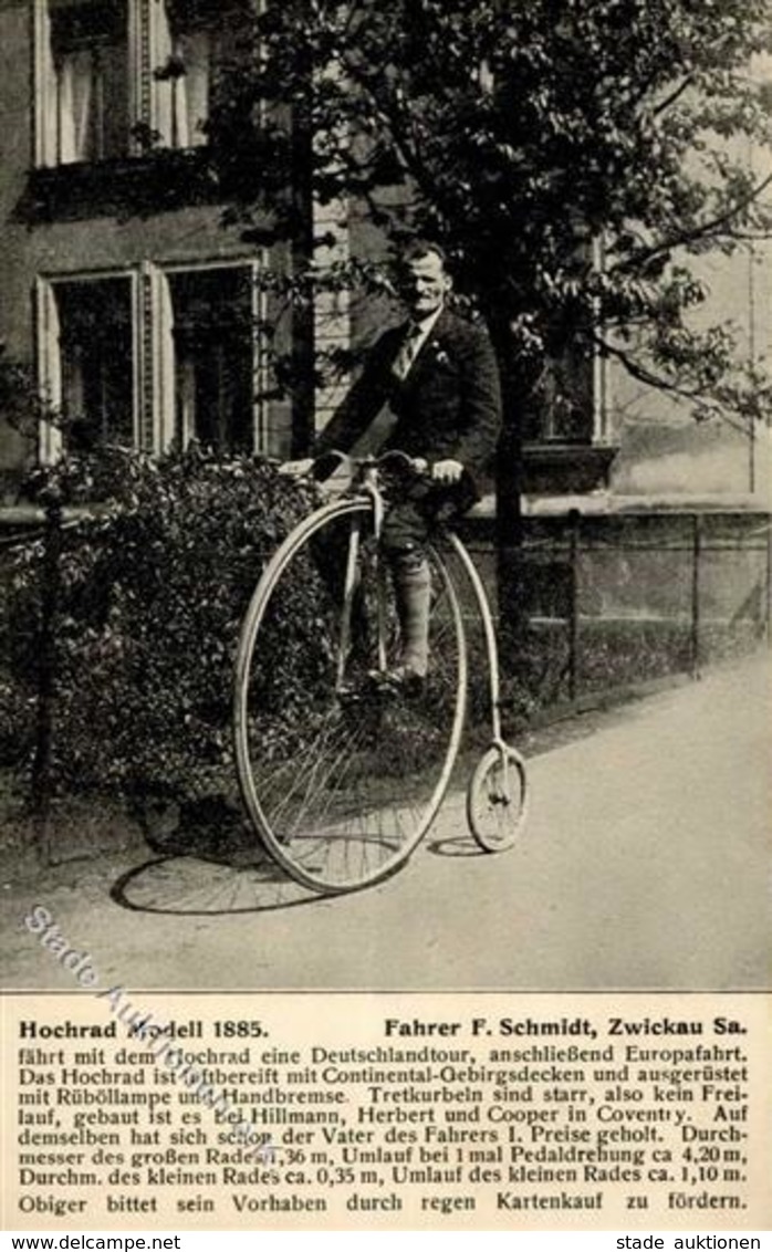 Fahrrad Hochrad Modell 1885 I-II Cycles - Otros & Sin Clasificación