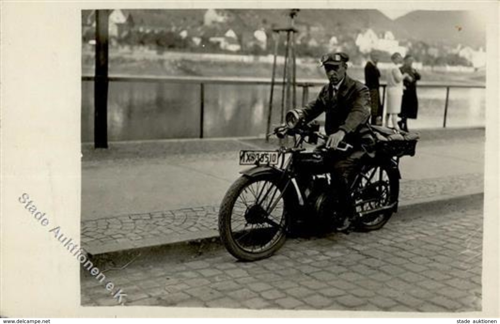 Motorrad Oldtimer Foto AK I-II - Motorräder