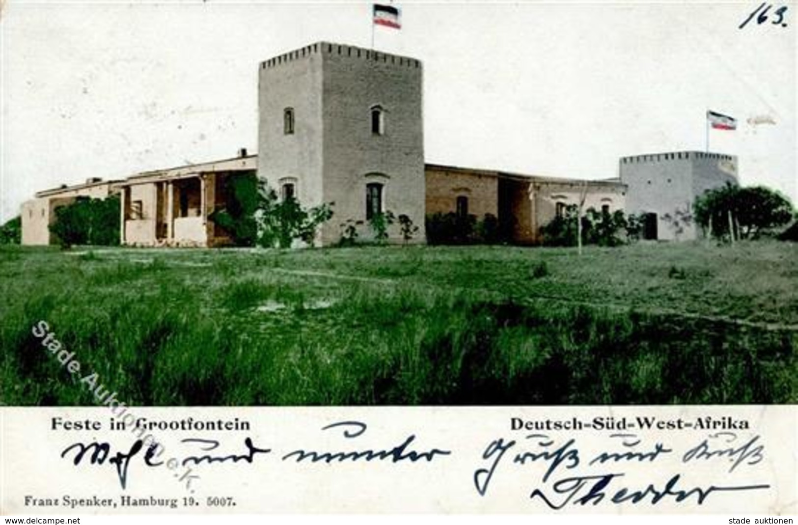 Kolonien Deutsch Südwestafrika Grootfontein Feste 1905 I-II Colonies - Unclassified