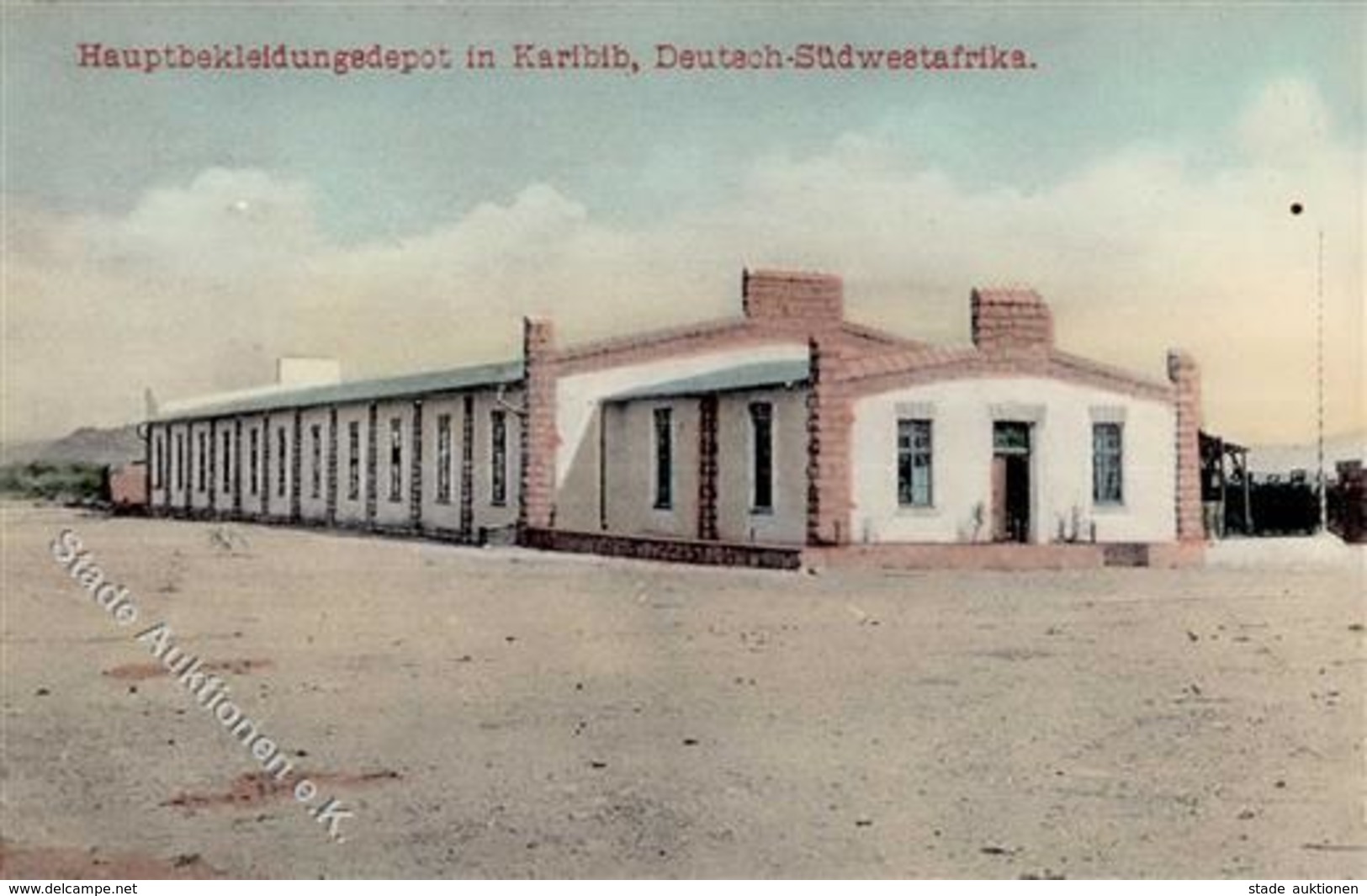 Kolonien Deutsch Südwestafrika Karibib Hauptbekleidungsdepot I-II Colonies - Unclassified