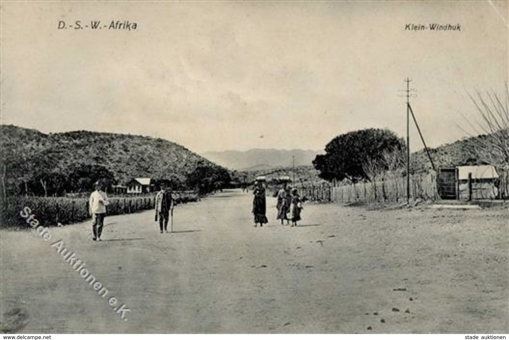 Kolonien Deutsch Südwestafrika Klein Windhuk I-II Colonies - Unclassified