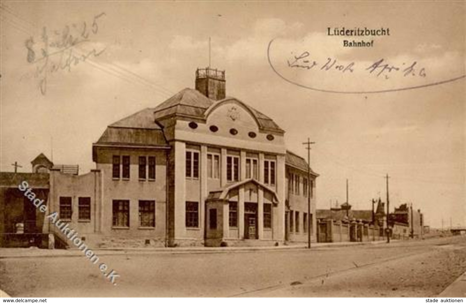 Kolonien Deutsch Südwestafrika Lüderitzbucht Bahnhof I-II Colonies - Ohne Zuordnung