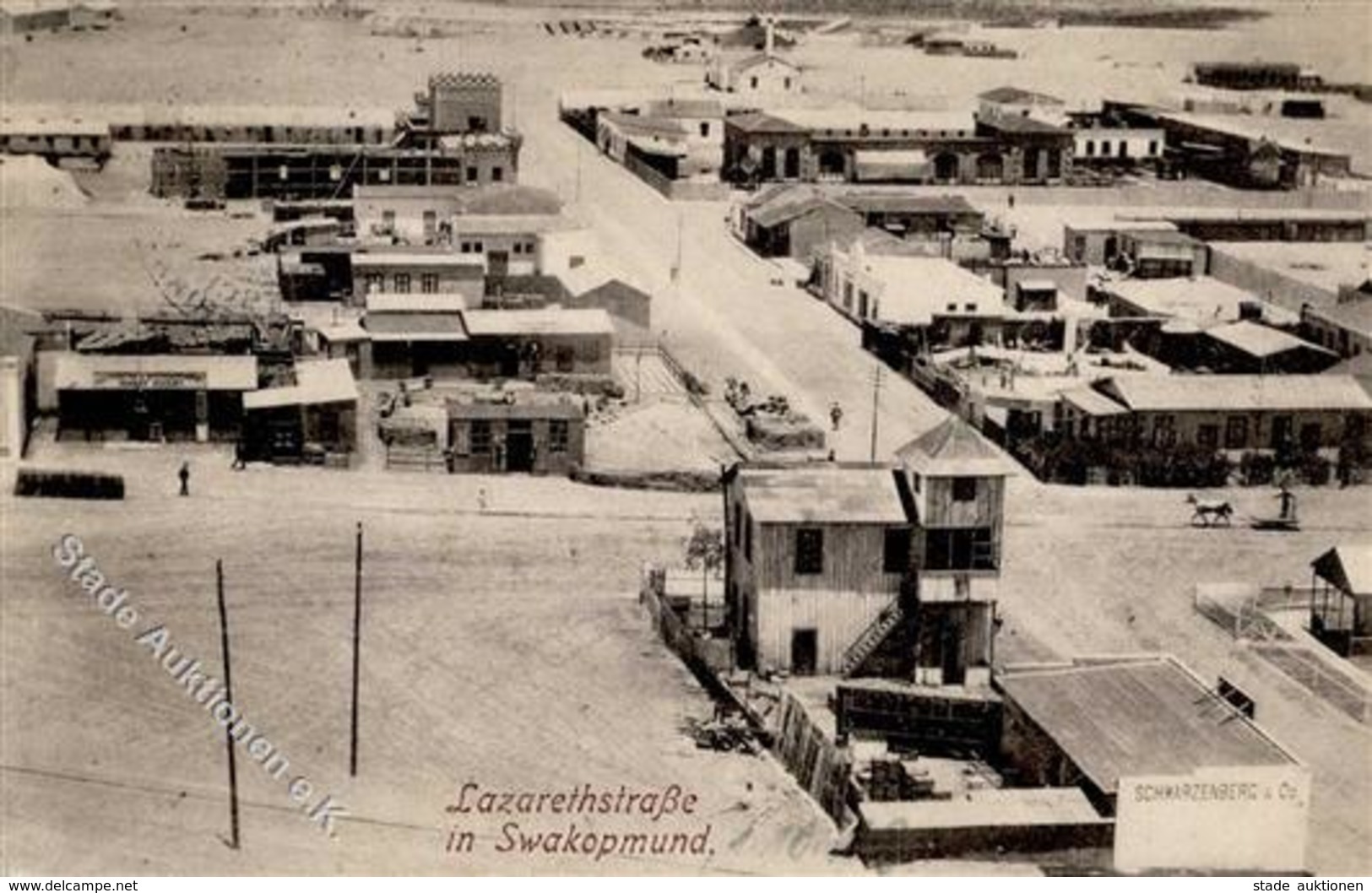 Kolonien Deutsch Südwestafrika Swakopmund Lazaretstraße I-II Colonies - Unclassified