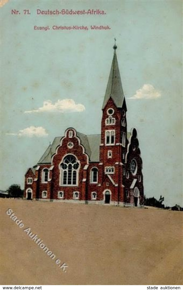 Kolonien Deutsch Südwestafrika Windhuk Ev. Christuskirche  I-II Colonies - Unclassified