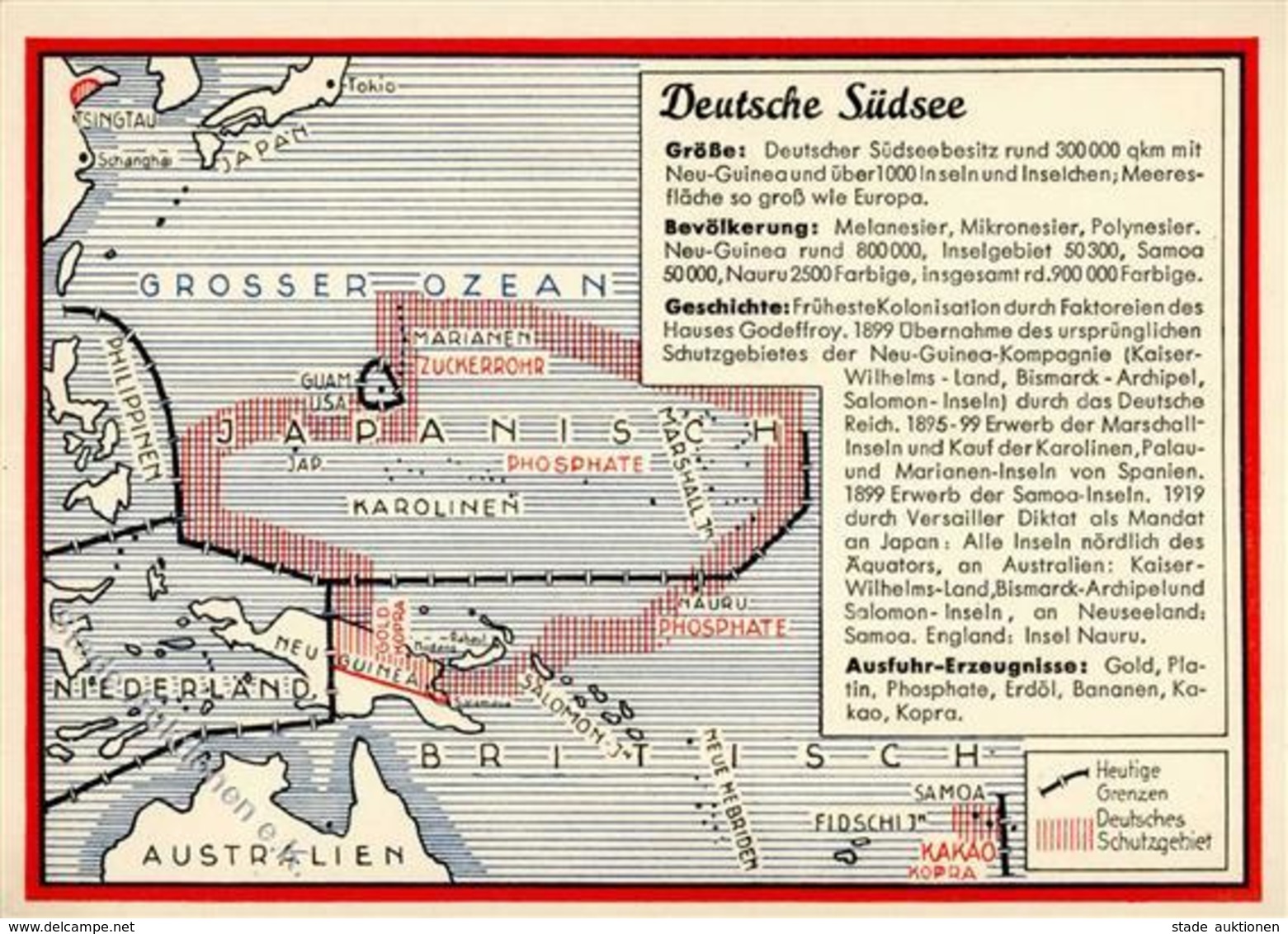 Kolonien Deutsch Neuguinea Deutsche Südsee I-II Colonies - Asie