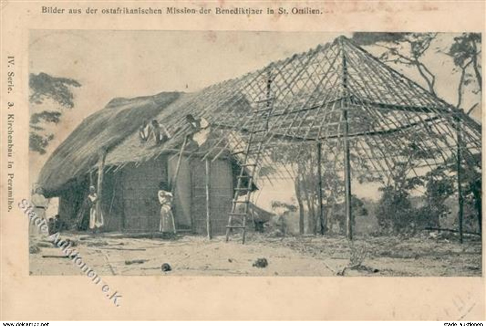 Kolonien Deutsch Ostafrika Dar-es-Salam Mission Der Benedikter In St. Ottilien 1900 I-II (fleckig) Colonies - Afrika