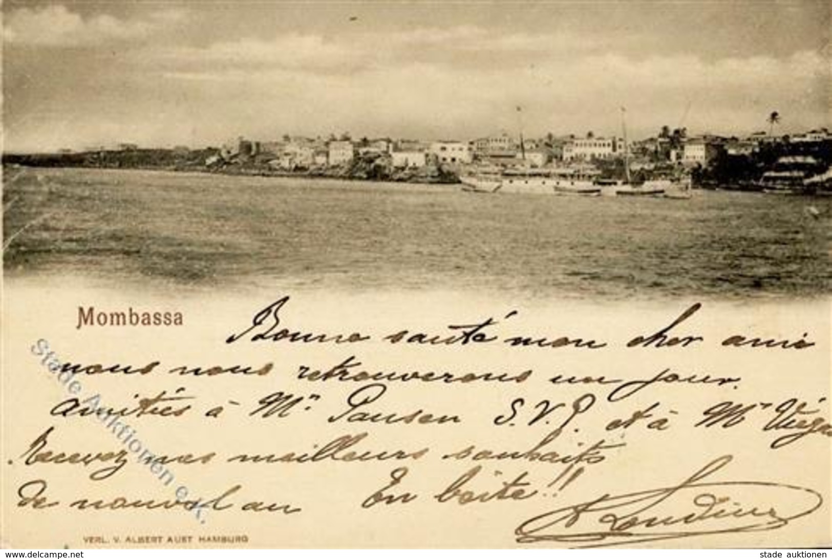 Kolonien Deutsch Ostafrika Mombasa 1903 I-II Colonies - Africa