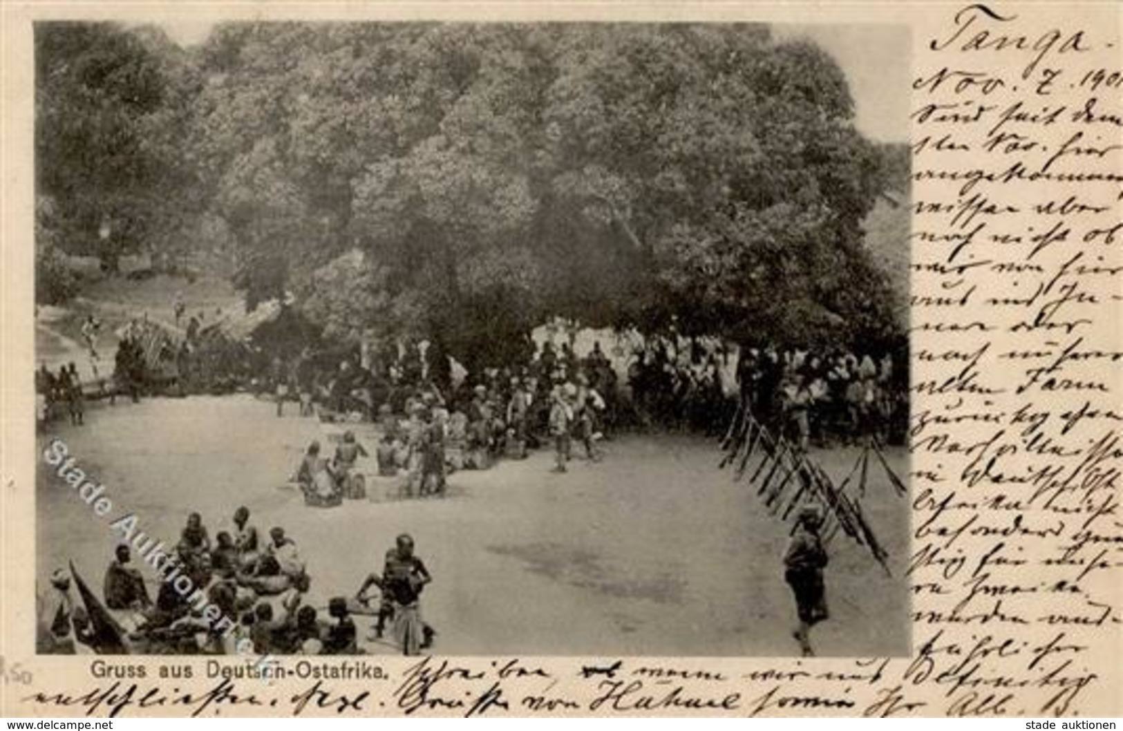 Kolonien Deutsch Ostafrika Tanga 1901 I-II Colonies - Afrique