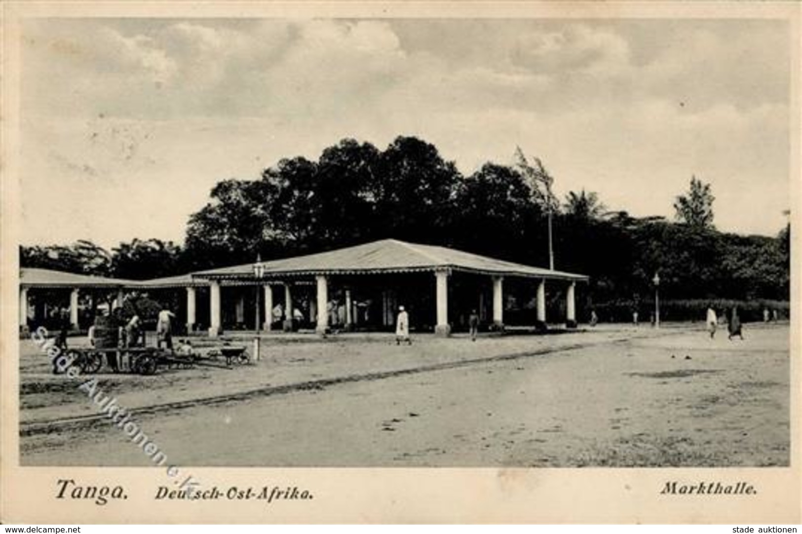 Kolonien Deutsch Ostafrika Tanga Markthalle I-II Colonies - Africa