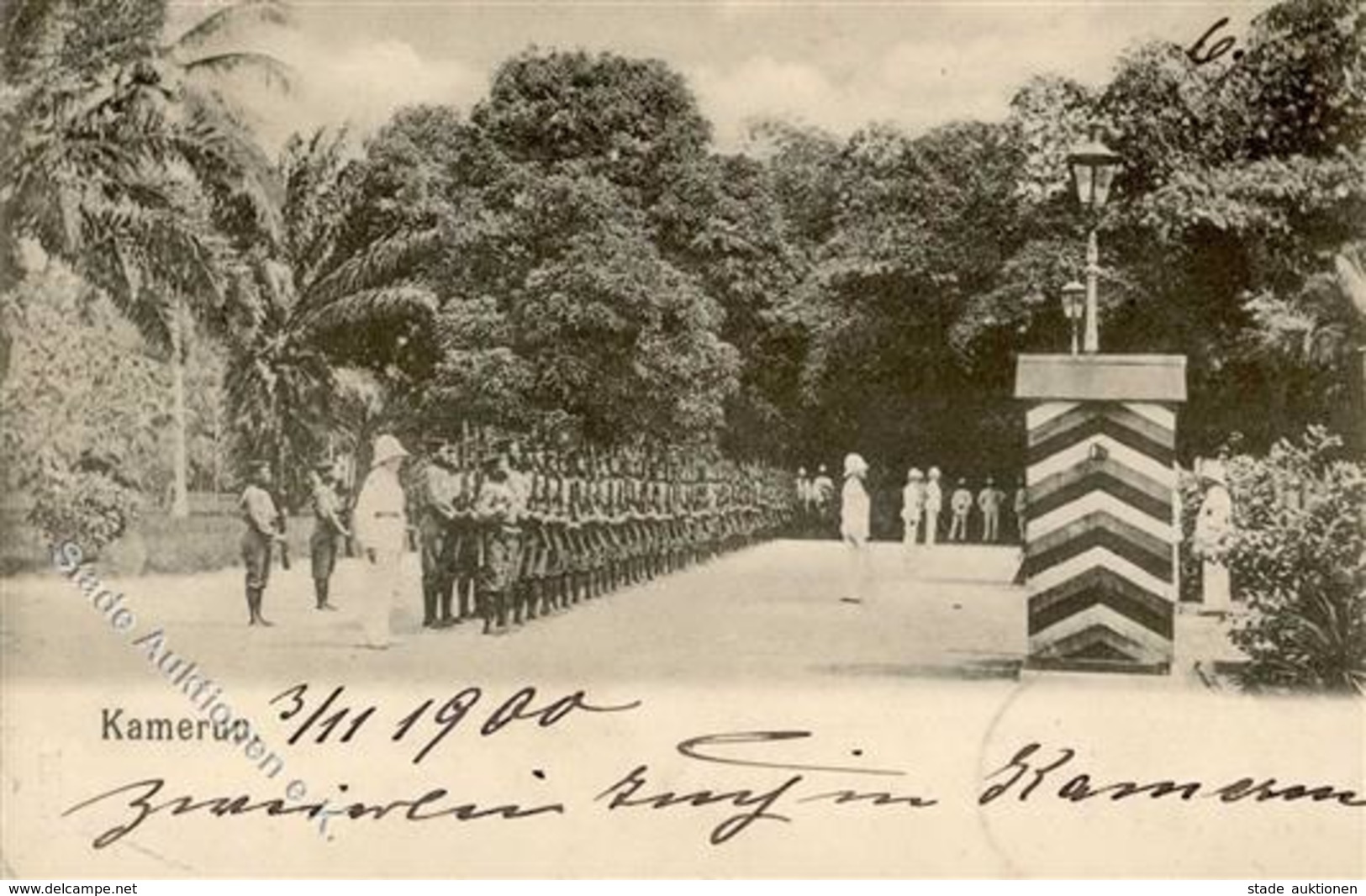 Kamerun Militär 1900 I-II - Kamerun