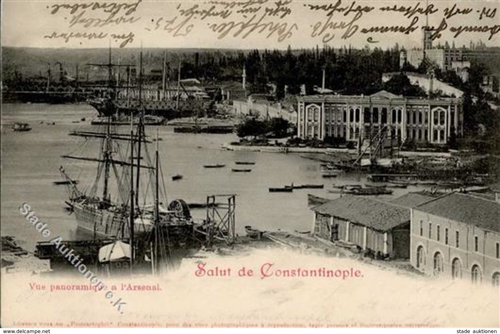 Kolonien Deutsche Post Türkei Konstantinopel 1901 I-II Colonies - Sonstige & Ohne Zuordnung