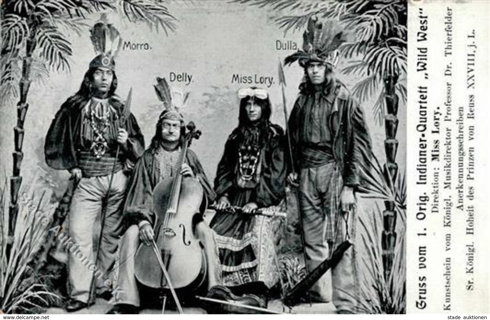 Indianer Quartett Wild West I-II - Indianer