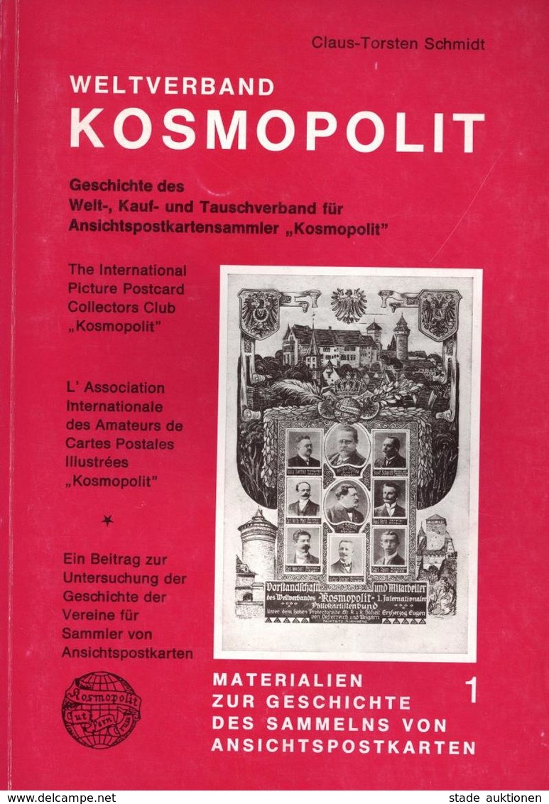 AK-Geschichte Buch Weltverband Kosmopolit Geschichte Des Welt-, Kauf- U. Tauschverband Für Ansichtspostkartensammler Kos - Other & Unclassified