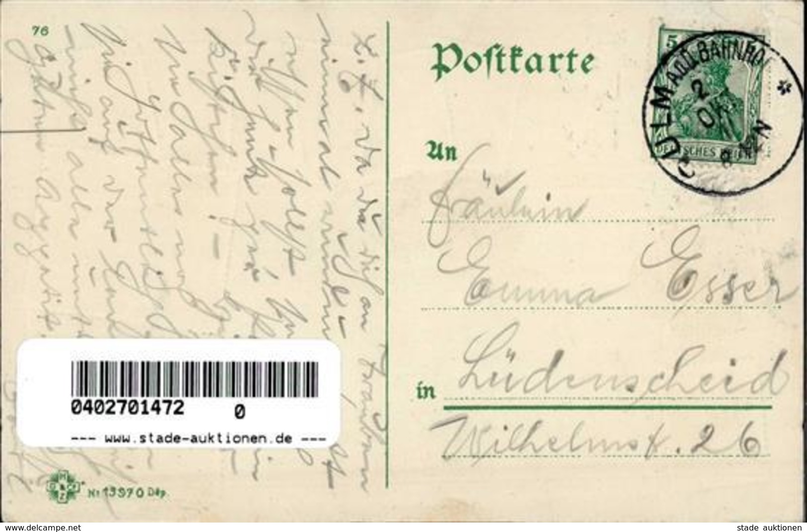 Briefmarkenabbildung Memmingen (8940) 12 Marken Bayern Luitpold I-II - Postal Services