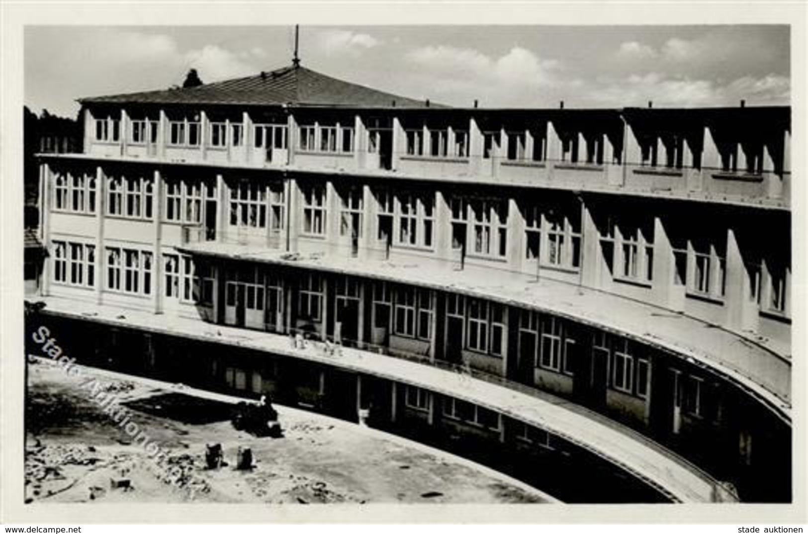 BERLIN OLYMPIA 1936 WK II - Nr. 1 Olympisches Dorf - Speisehaus Der Nationen Mit S-o I - Olympische Spiele